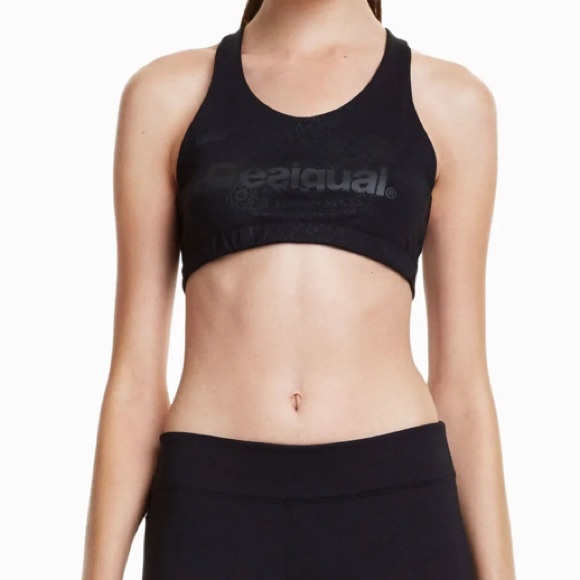 NWT - Desigual Women’s Sports Bra - Size L - Picture 2 of 13